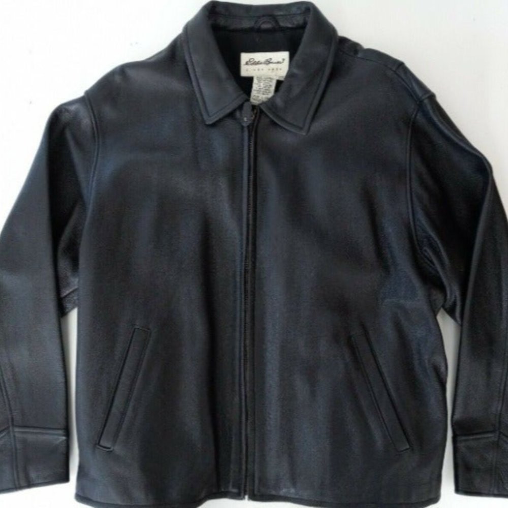 Eddie Bauer Womans Leather Jacket- XL